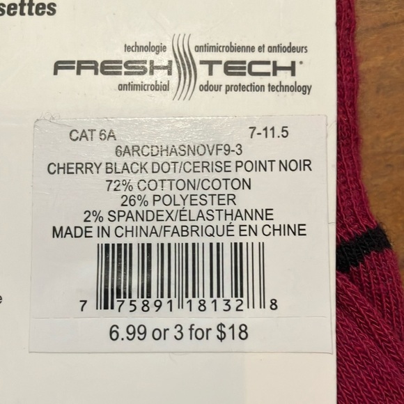 Denver Hayes Polka Dot Men's Socks - Black, Blue, and Pink - Picture 8 of 8